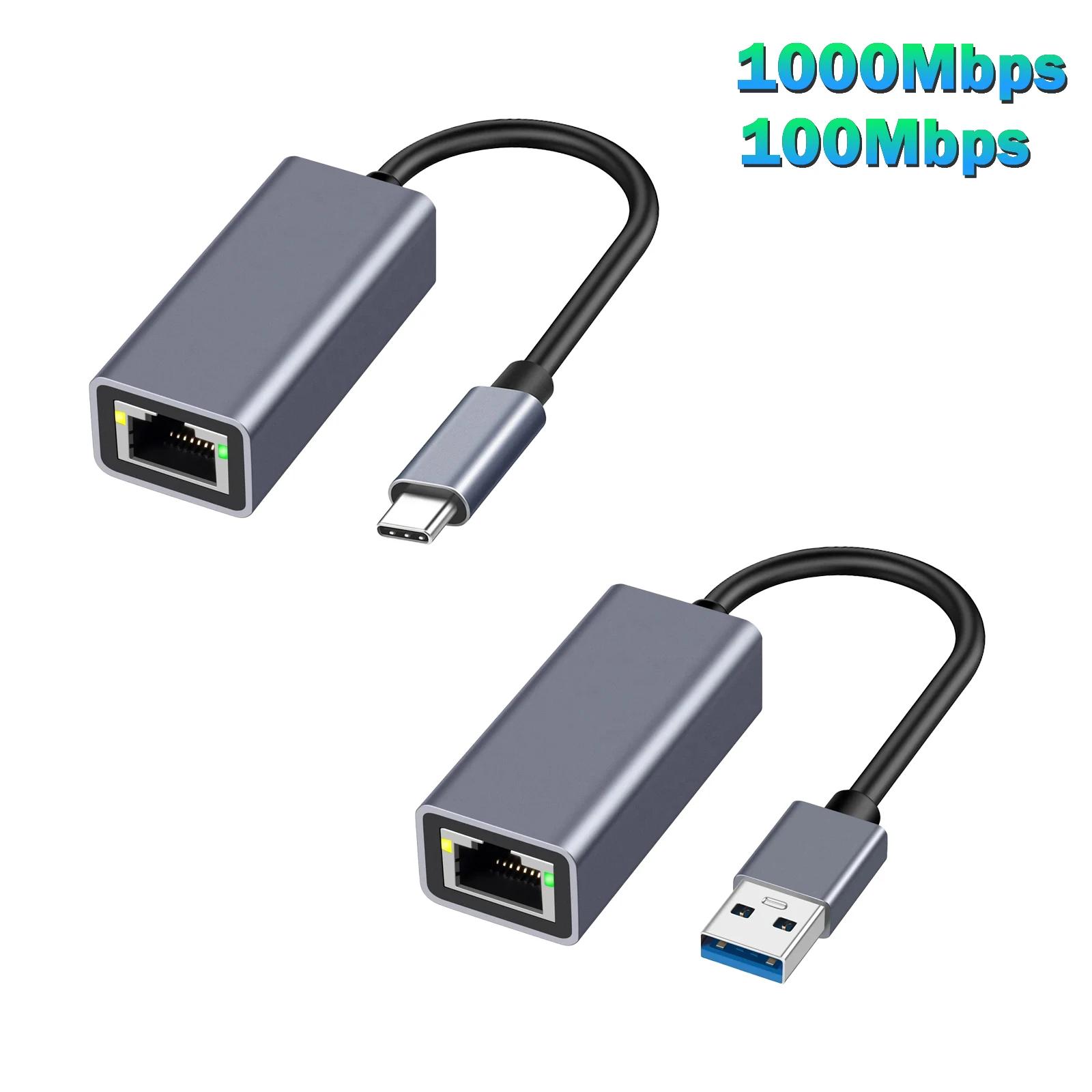 PC Ʈ ġ ⰡƮ ̺ ȯ, USB CŸ-RJ45 ̴ , Ʈũ ī, 1000Mbps USB3-̴